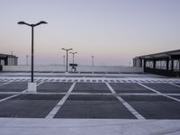 Daytime Architecture: Street Light on Road Surface