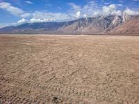 Daytime in California: Desert Road Construction