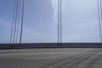 Daytime Highway with Blue Sky and Clear Atmosphere
