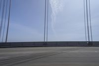 Daytime Highway with Blue Sky and Clear Atmosphere