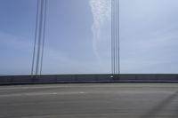 Daytime Highway with Blue Sky and Clear Atmosphere
