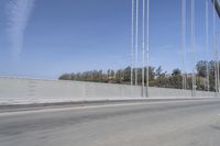 Daytime Highway: Concrete Road under a Clear Sky