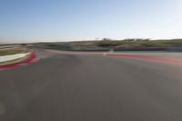 Daytime Highway Landscape Under a Clear Sky