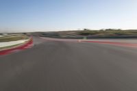 Daytime Highway Landscape Under a Clear Sky