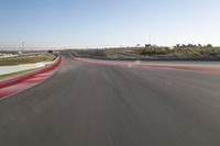 Daytime Highway Landscape Under a Clear Sky