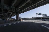 Daytime Highway: A POV Perspective with a Clear Sky