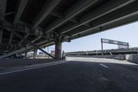 Daytime Highway: A POV Perspective with a Clear Sky