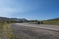 Daytime Landscape: Asphalt Road