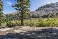 Daytime Landscape: Rugged Mountain View