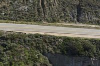 Daytime Landscape: Rugged Mountain Road