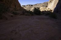 Daytime Landscape in Utah: Low Clear Skies