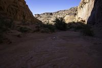 Daytime Landscape in Utah: Low Clear Skies