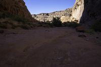 Daytime Landscape in Utah: Low Clear Skies