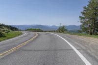 Daytime Mountain View in Colorado: Immersed in Nature