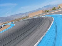 Daytime at the Race Track in the USA: Under the Clouds