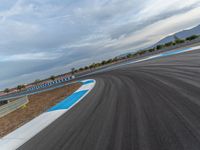 Daytime Racing with Clouds in USA