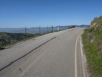 Daytime on a Low Slope Road with Asphalt Surface