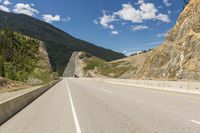 Daytime Road in Canada: Enjoy the Scenic Mountain View