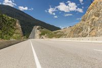 Daytime Road in Canada: Enjoy the Scenic Mountain View