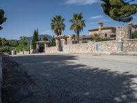 Daytime Road in Europe: Clear Sky and Smooth Asphalt