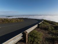 Daytime Road Curve in San Francisco