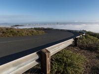 Daytime Road Curve in San Francisco
