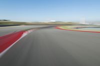 Daytime Road Landscape with Clear Sky