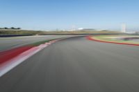 Daytime Road Landscape with Clear Sky