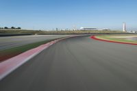 Daytime Road Landscape with Clear Sky