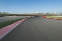 Daytime Road Landscape with Clear Sky