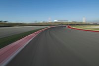 Daytime Road Landscape with Clear Sky