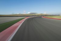 Daytime Road Landscape with Clear Sky