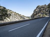 Daytime Road in Mallorca, Balearic Islands