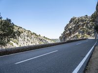 Daytime Road in Mallorca, Balearic Islands