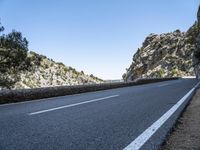 Daytime Road in Mallorca, Balearic Islands