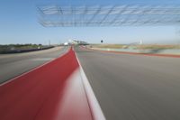 Daytime Road with Motion Blur