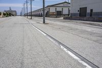 Daytime Road with Tree Line and Infrastructure Factory 001