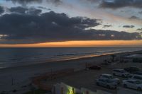 Daytona Beach, Florida: Coastal Sunrise Overlooking the Ocean