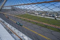 Daytona Beach Race Track: A Day of Racing under a Clear Sky