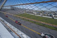 Daytona Beach Race Track: A Day of Racing under a Clear Sky