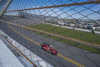 Daytona Beach Race Track: A Day of Racing under a Clear Sky