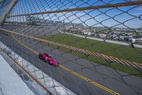 Daytona Beach Race Track: A Day of Racing under a Clear Sky