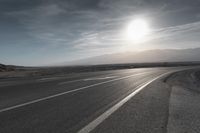 Death Valley Landscape in the USA: A Majestic Mountain View