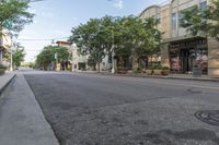 Denver Cityscape at Dawn with Crosswalks