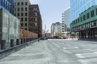 Denver Cityscape: Highrise Buildings in the Metropolitan Area