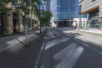 Denver Cityscape: Low Rise Buildings and Public Spaces