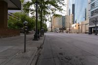 city street that is empty and has some trash can't be used for them