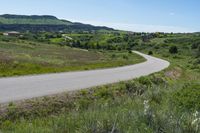 Denver, Colorado: Road of Asphalt on a Sunny Day