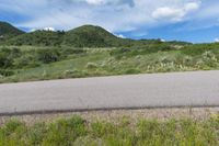 Denver, Colorado Road: Asphalt Through a Beautiful Landscape