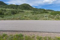 Denver, Colorado Road: Asphalt Through a Beautiful Landscape